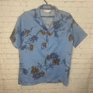 Vintage Don Giovani Hawaiian Shirt Mens L Aloha